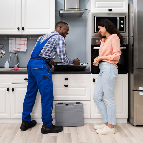 can you provide an estimate for cooktop repair before beginning any work in Braxton